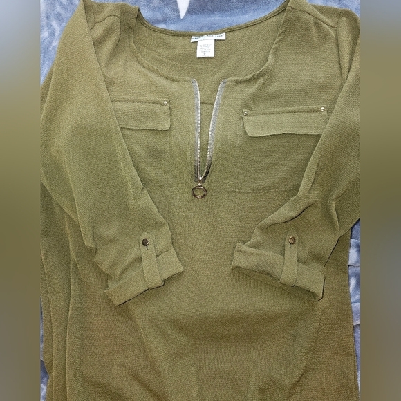 🛒💰Rebecca Malone zipper tunic - Picture 8 of 12